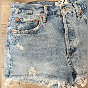 Agolde Parker Vintage Denim Shorts, Size 29